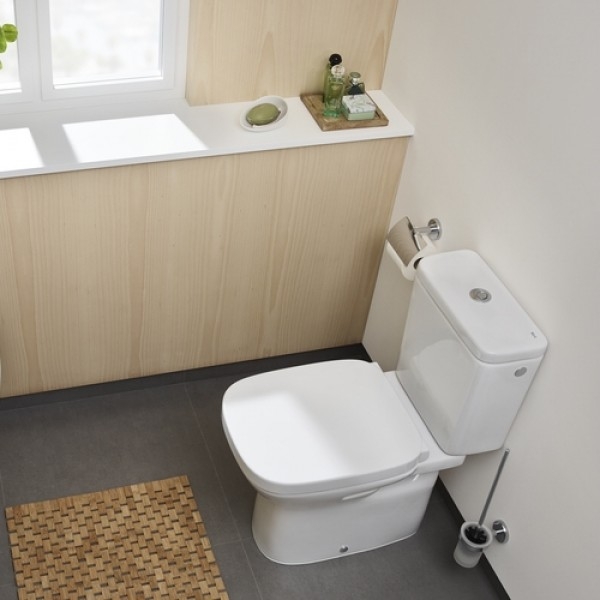 Унитаз-компакт  Roca Debba 35.5x65.5 в комплекте с пневмокрышкой