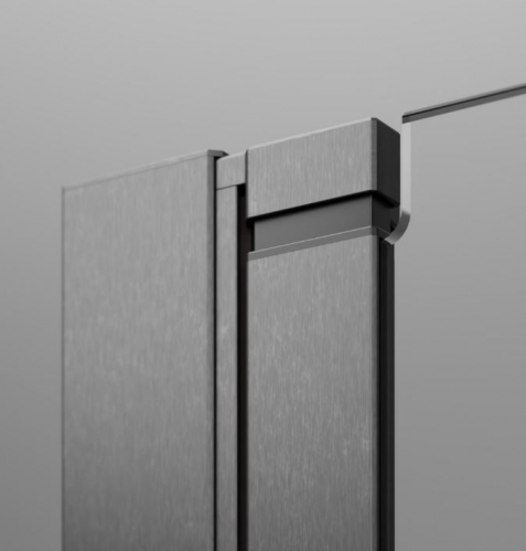 Душевой уголок NES 6 BRUSHED GUNMETAL KDJ II
