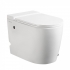 Унитаз ABBER Bequem  приставной белый с импульсным смывом
