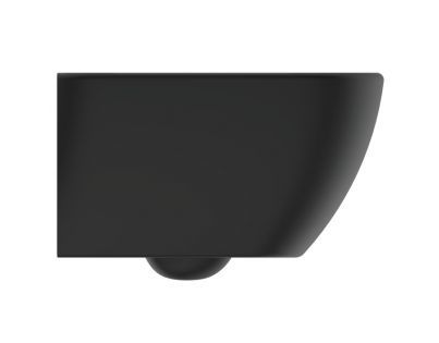 нитаз подвесной Ideal Standard Tesi Aquablade черный матовый c cиденьем  