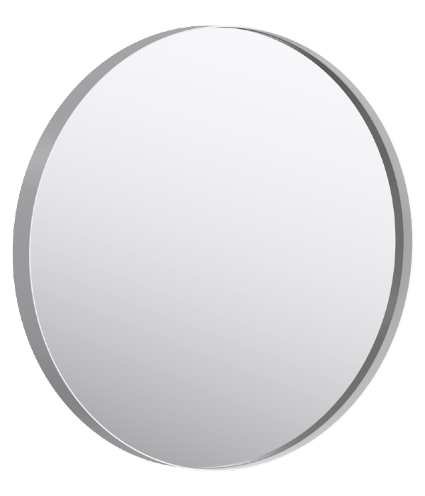 Aqwella Fargo Зеркало круглое 80/60см, цвет белый