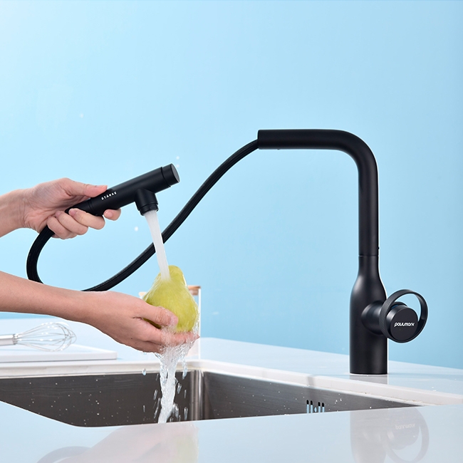 СМЕСИТЕЛЬ PAULMARK URBAN , (ЧЕРНЫЙ/АНТРАЦИТ)