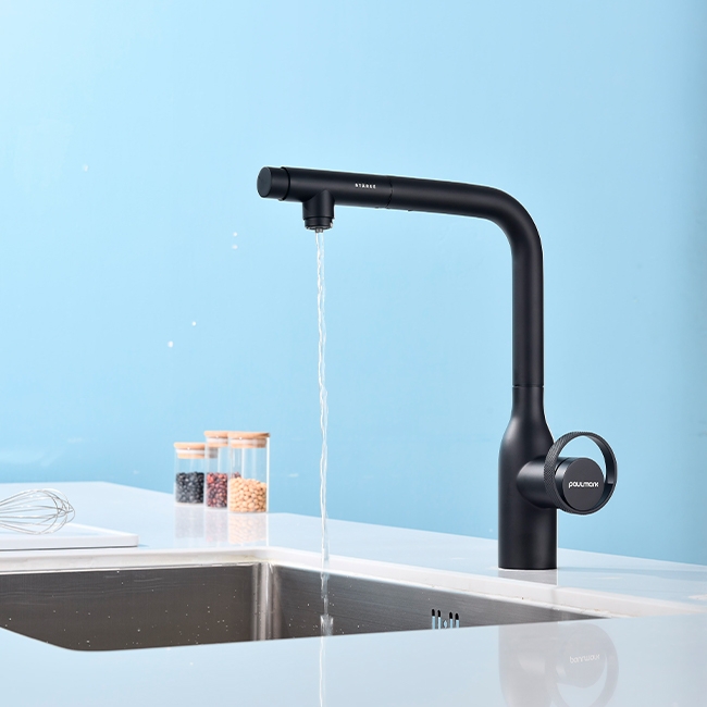 СМЕСИТЕЛЬ PAULMARK URBAN , (ЧЕРНЫЙ/АНТРАЦИТ)