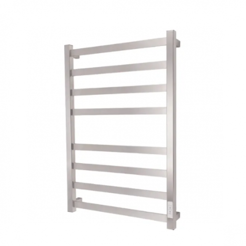 Полотенцесушитель электрический Маргроид Вид 81/10 СНШ профильный (перекладины 30x10, 4+4) 80/50, скрытого монтажа, таймер справа