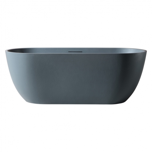 Ванна из искусственного камня ABBER Frankfurt 170*75 серая матовая