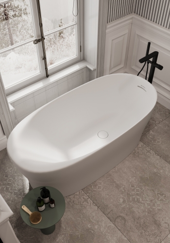 Ванна из искусственного камня Allen Brau Solid Stone Krion Neo 170x80