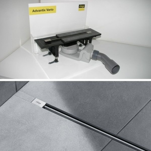 Душевой лоток Viega Advantix Vario без вставки, 30-120 см