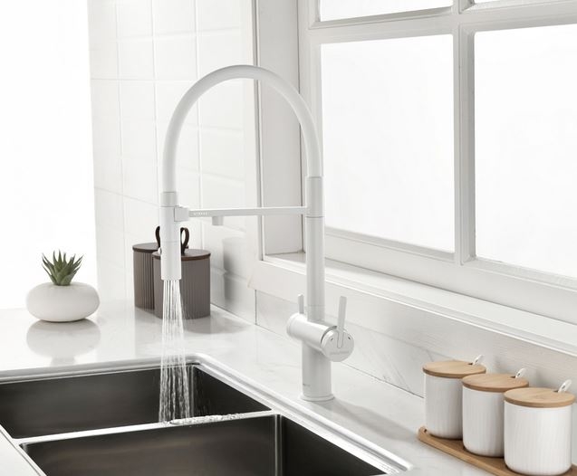 СМЕСИТЕЛЬ PAULMARK GRAVITY БЕЛЫЙ/БЕЛЫЙ МАТОВЫЙ