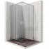 Душевой уголок Ambassador Queen квадратный 90x90x200 (прозрачное стекло / профиль хром)