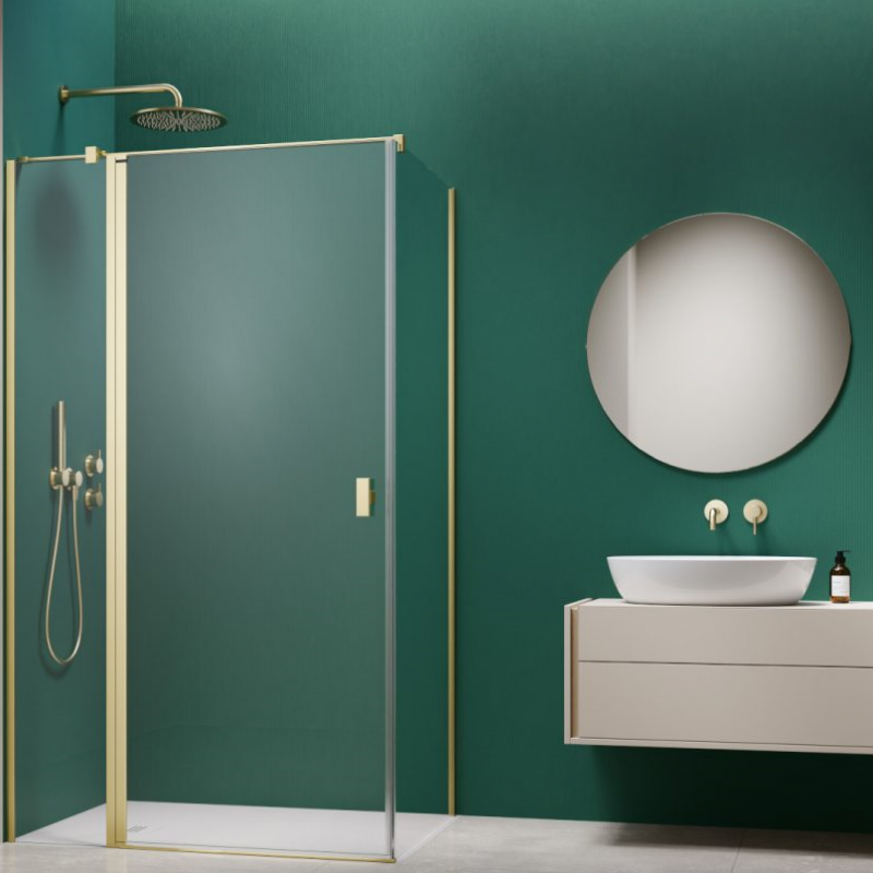 Душевой уголок Radaway NES 6 BRUSHED LIGHT GOLD KDJ II