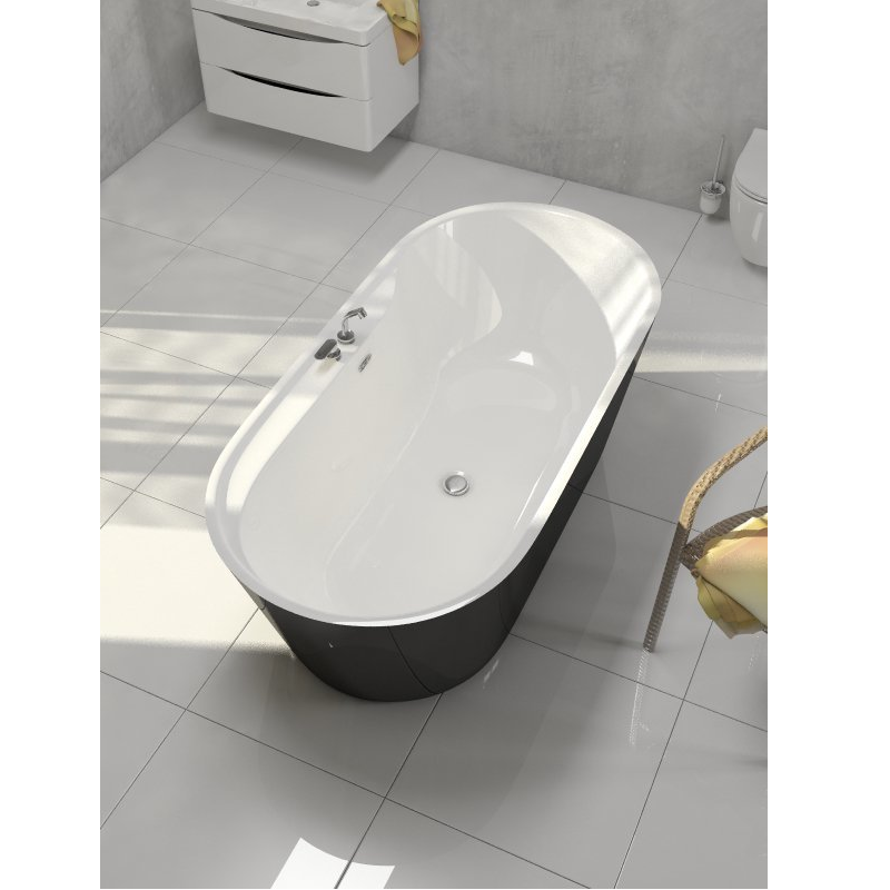 Свободностоящая акриловая ванна BelBagno 178x84 см