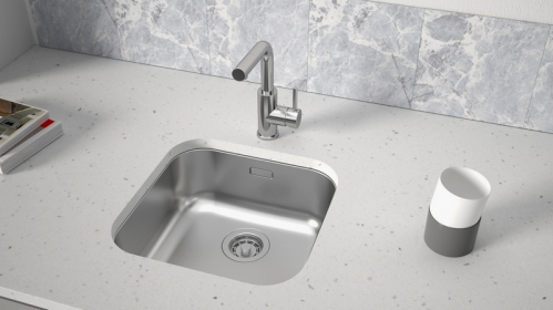 КУХОННАЯ МОЙКА PAULMARK VELLO 44 UNI (СТАЛЬНОЙ/БРАШИРОВАННАЯ СТАЛЬ)