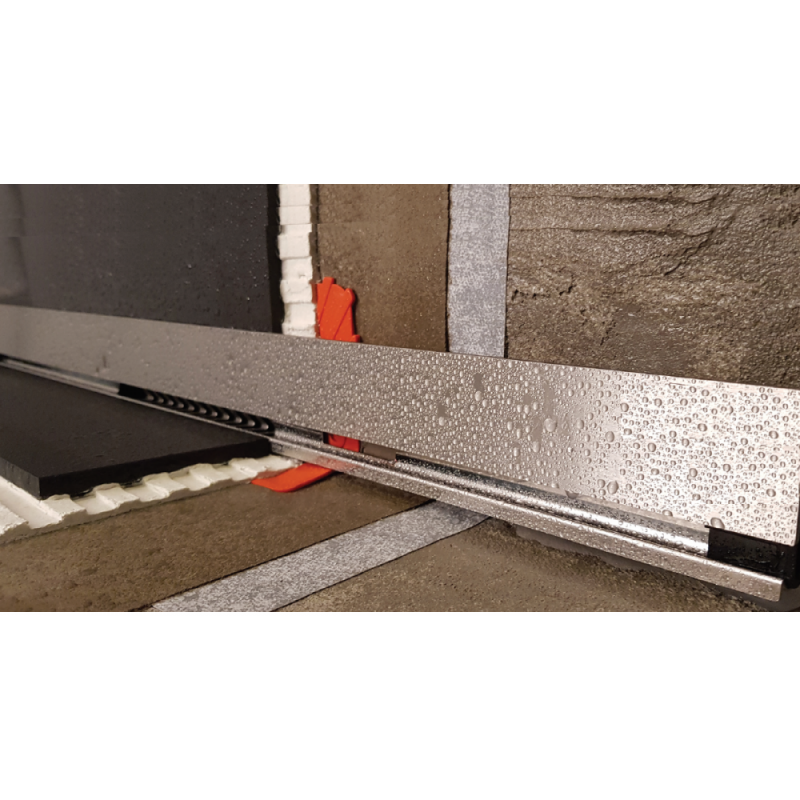 Душевой лоток Berges пристенный с возможностью подрезки