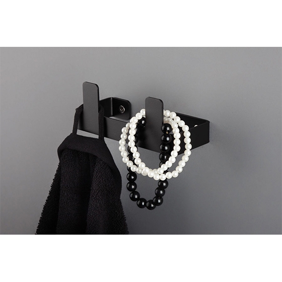 Крючок двойной Deante MOKKO NERO, черный