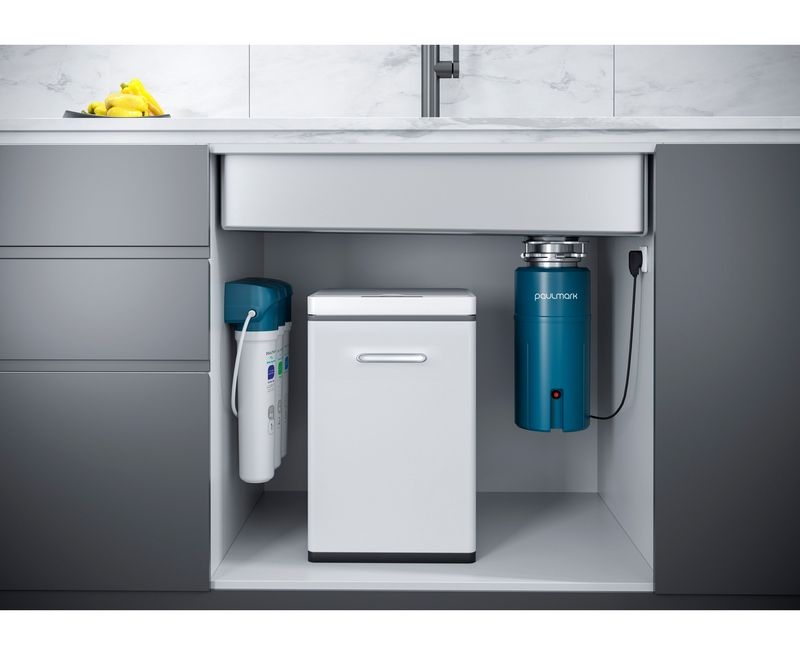 КУХОННАЯ МОЙКА PAULMARK NEXT-SKEW 740, ВОРОНЕНАЯ СТАЛЬ