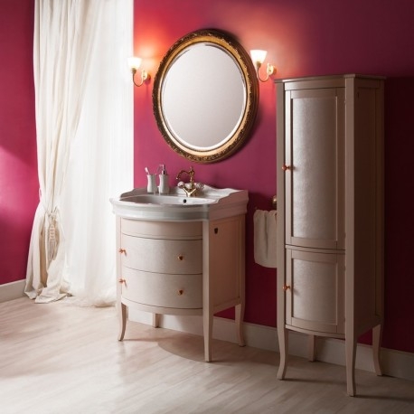 Тумба с умывальником TREVI 80 с 2-мя ящиками