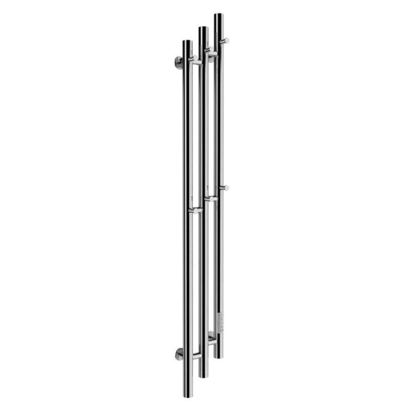 Полотенцесушитель электрический Маргроид Inaro 3 Cascade СНШ 150×6×12 скрытого монтажа, таймер справа
