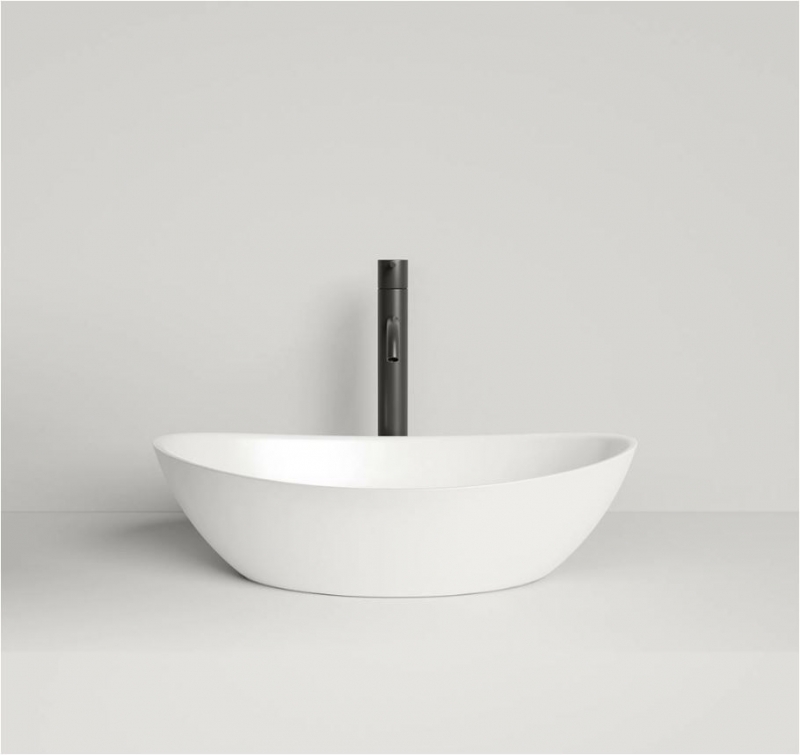 Умывальник накладной Salini Noemi 56*34*15 Sapirit глянцевый