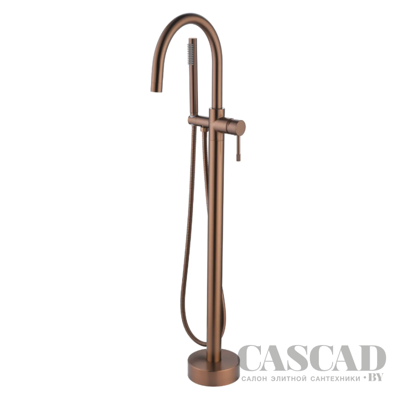 Смеситель для ванны Boheme UNO Brushed Bronze, брашированная бронза