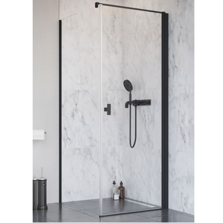 Душевой уголок Radaway Nes KDJ I, H-200 см профиль черный