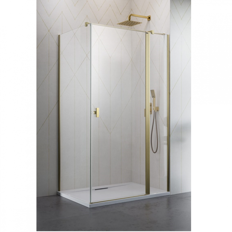 Душевой уголок Radaway NES BRUSHED GOLD KDJ II, золото брашированное