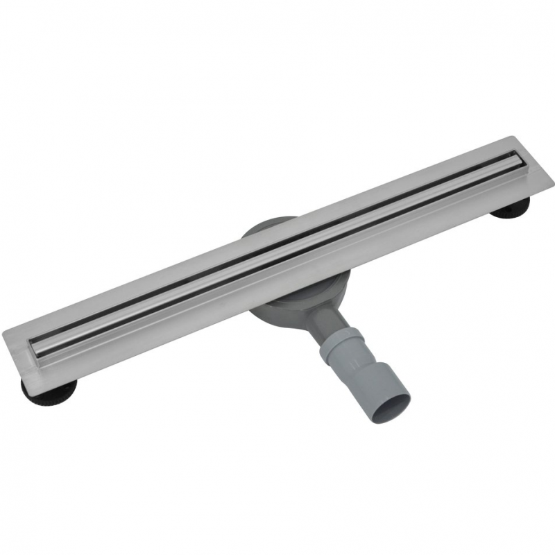 Душевой лоток Roxen Chrome Slim, сатин