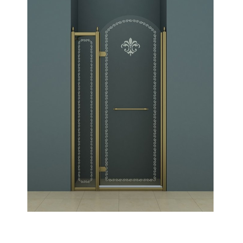 Душевая дверь Cezares RETRO B-11 100см, бронза