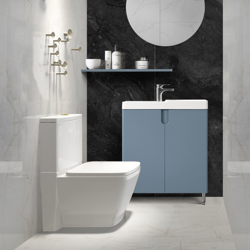 Тумба для умывальника Belux Даллас Н 60 напольная c умывальником