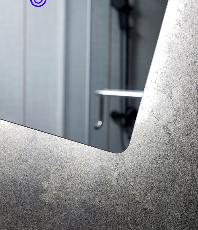 Зеркало Roxen Pure 90x70 с LED подсветкой