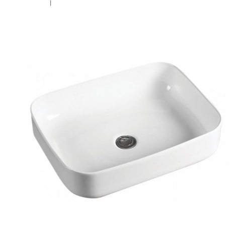 Раковина накладная ESBANO ASTANES 50*39*13 цвет белый