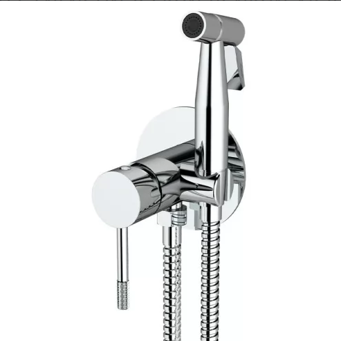 Смеситель с гигиенической лейкой Vieir V40-OMODEO хром