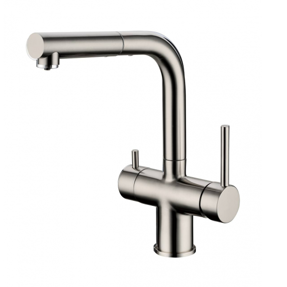 Смеситель для кухни под фильтр с выдвижным изливом GROCENBERG