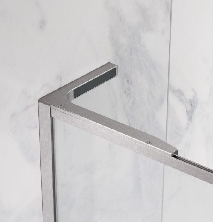 Душевое ограждение Radaway MODO F SL BRUSHED NICKEL II