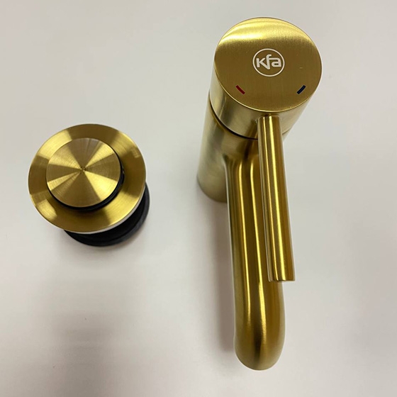 Armatura Moza Gold Смеситель для раковины, золотой